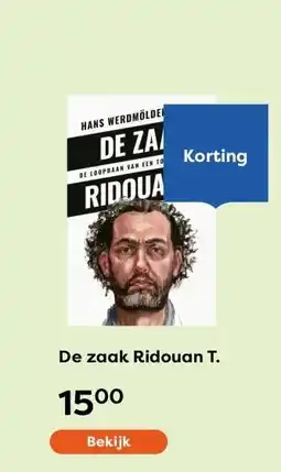 The Read Shop De zaak Ridouan T. aanbieding