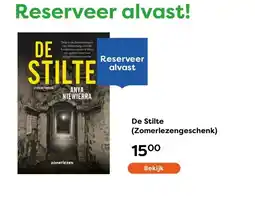 The Read Shop De Stilte (Zomerlezengeschenk) aanbieding