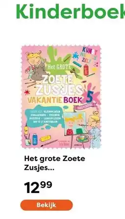 The Read Shop Het grote Zoete Zusjes vakantieboek 5 aanbieding
