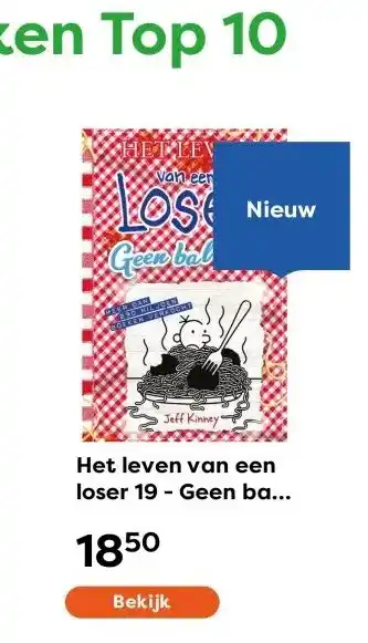 The Read Shop Het leven van een loser 19 - Geen bal aan aanbieding
