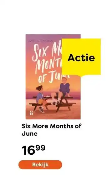 The Read Shop Six More Months of June aanbieding