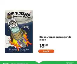 The Read Shop Rik en Jesper gaan naar de maan aanbieding