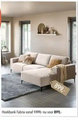 Pronto wonen Hoekbank Fabria aanbieding
