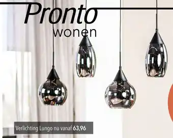 Pronto wonen Verlichting Lungo aanbieding