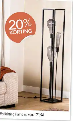 Pronto wonen Verlichting Tiamo aanbieding
