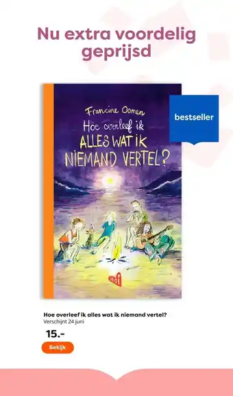 The Read Shop Hoe overleef ik alles wat ik niemand vertel? aanbieding