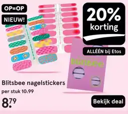 Etos Blitsbee nagelstickers aanbieding