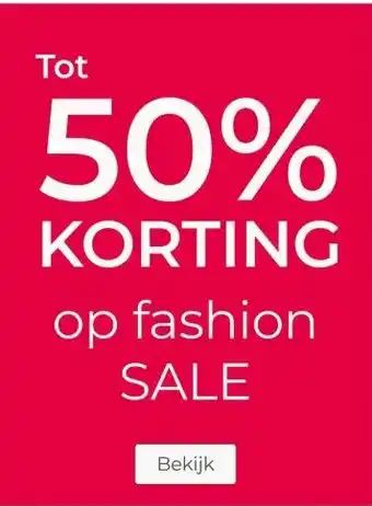Prenatal Tot 50% KORTING op fashion SALE aanbieding