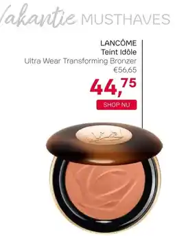 Pour Vous LANCÔME Teint Idôle Ultra Wear Transforming Bronzer aanbieding