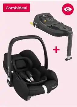 Prenatal Maxi-Cosi Cabriofix i-size black + Maxi-Cosi Cabriofix i-size base aanbieding