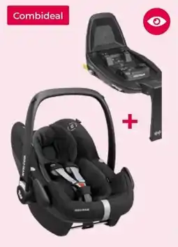 Prenatal Maxi-Cosi Pebble pro i-size black + Maxi-Cosi Familyfix3 aanbieding