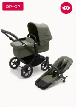 Prenatal Bugaboo Donkey5 complete mono black forest green aanbieding