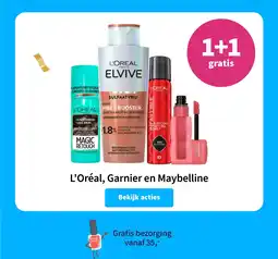 Plein.nl L'Oréal, Garnier en Maybelline aanbieding