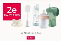 Prenatal 2e HALVE PRIJS op ALLES van Difrax aanbieding