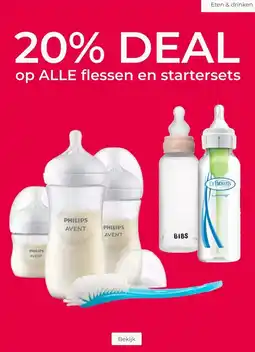 Prenatal 20% DEAL op ALLE flessen en startersets aanbieding