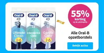 Plein.nl Alle Oral B opzetborstels aanbieding