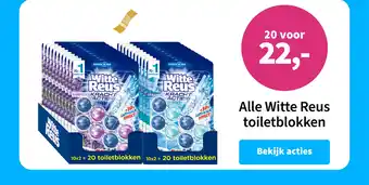 Plein.nl Alle Witte Reus toiletblokken aanbieding