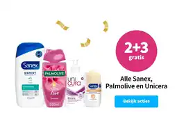 Plein.nl Alle Sanex, Palmolive en Unicera aanbieding
