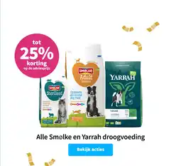 Plein.nl Alle Smølke en Yarrah droogvoeding aanbieding