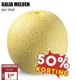 MCD Supermarkt GALIA MELOEN aanbieding