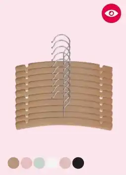 Prenatal Prénatal kledinghanger hout 10 stuks Verkrijgbaar in diverse kleuren. aanbieding