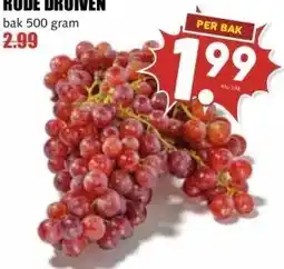 MCD Supermarkt RODE DRUIVEN aanbieding