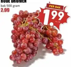 MCD Supermarkt RODE DRUIVEN aanbieding