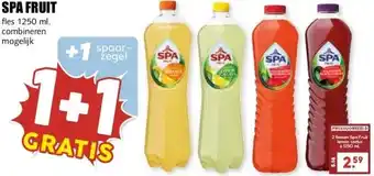 MCD Supermarkt SPA FRUIT aanbieding