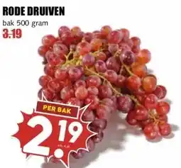 MCD Supermarkt RODE DRUIVEN aanbieding
