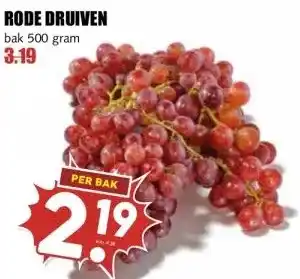 MCD Supermarkt RODE DRUIVEN aanbieding