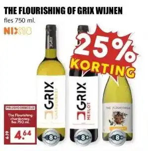 MCD Supermarkt THE FLOURISHING OF GRIX WIJNEN aanbieding