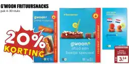 MCD Supermarkt G'WOON FRITUURSNACKS aanbieding