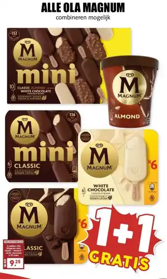 MCD Supermarkt ALLE OLA MAGNUM aanbieding
