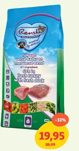 Maxi Zoo Renske hondenvoeding aanbieding