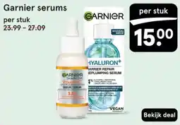Etos Garnier serums aanbieding