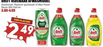 MCD Supermarkt DREFT VLOEIBAAR AFWASMIDDEL aanbieding