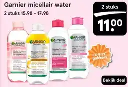 Etos Garnier micellair water aanbieding