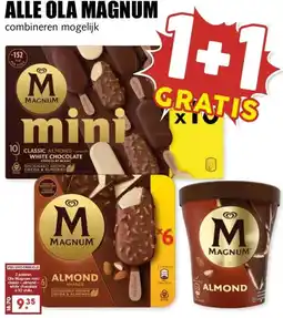 MCD Supermarkt ALLE OLA MAGNUM aanbieding