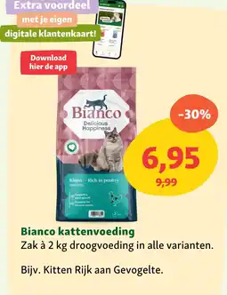 Maxi Zoo Bianco kattenvoeding aanbieding