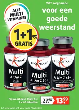 Lucovitaal ALLE MULTI VITAMINES aanbieding