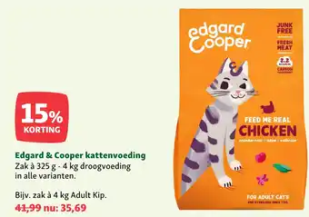Maxi Zoo Edgard & Cooper kattenvoeding aanbieding