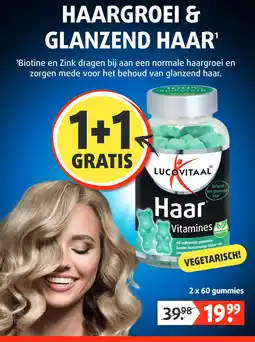 Lucovitaal HAARGROEI & GLANZEND HAAR aanbieding