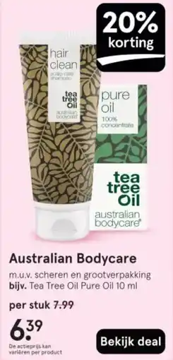 Etos Australian bodycare aanbieding