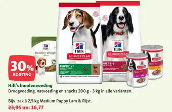 Maxi Zoo Hill's hondenvoeding aanbieding