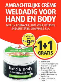 Lucovitaal Hand & Body Echinacea. Aloë Vera aanbieding