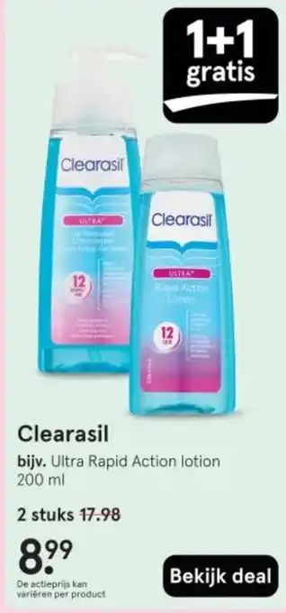 Etos Clearasil aanbieding