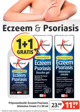 Lucovitaal Eczeem Psoriasis aanbieding
