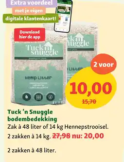 Maxi Zoo Tuck 'n Snuggle bodembedekking aanbieding