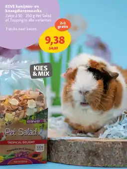 Maxi Zoo ESVE konijnen- en knaagdierensnacks aanbieding
