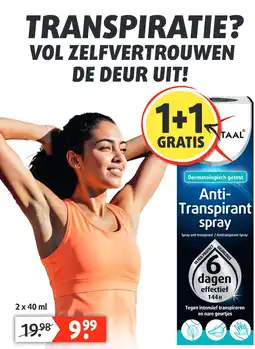 Lucovitaal Anti- Transpirant spray aanbieding